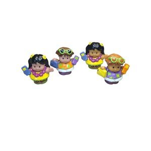 Fisher Price Little People Vacation Traveler Figures Hawaiin set